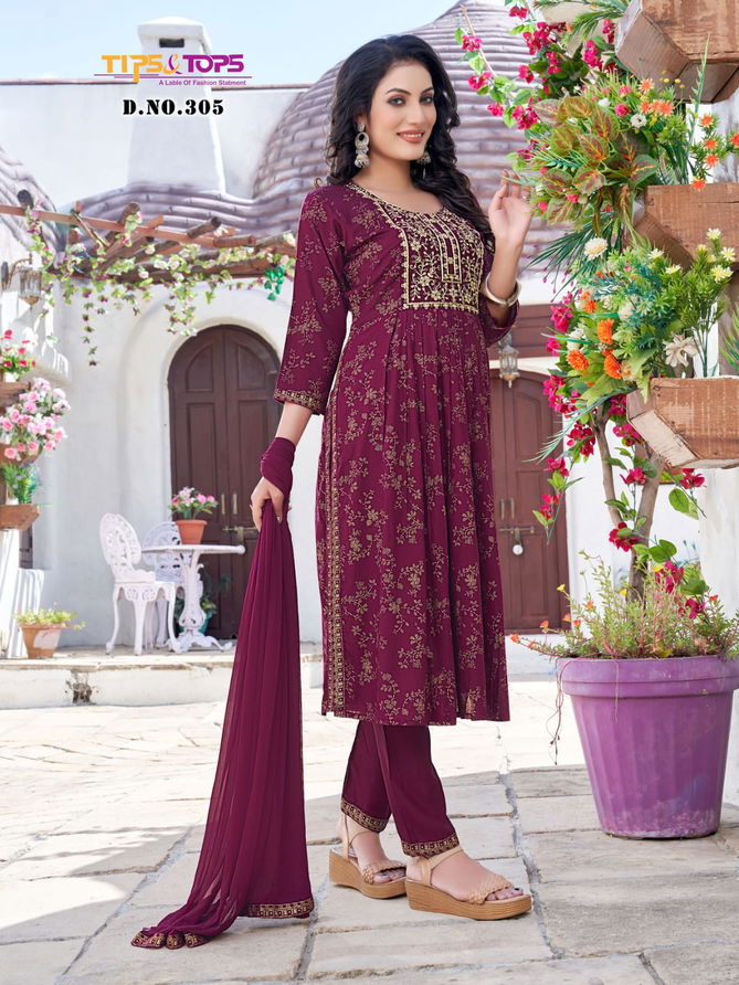 Gungun Vol 3 By Tips And Tops Readymade Salwar Suits Catalog